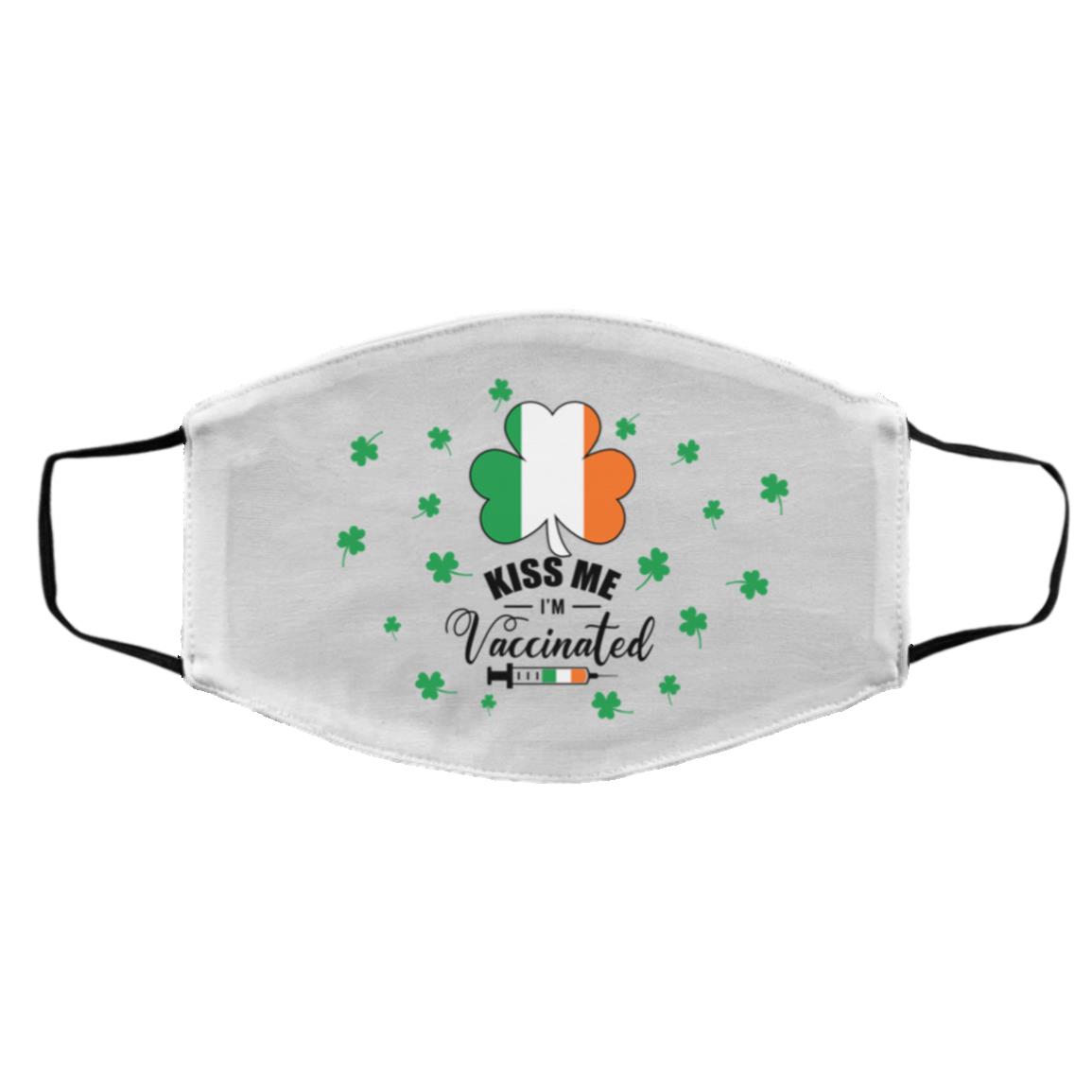 FMA Med/Lg Face Mask, White, Cloth Face Cover – Medium/Large