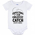 Personalized Great, White, Baby Onesie - 12 Month