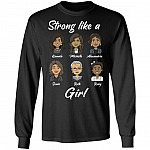 strong hoodie, Black, Long Sleeve