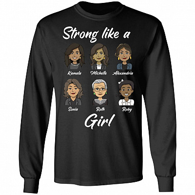 strong hoodie, Black, Long Sleeve