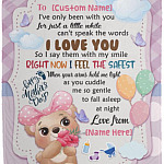 Personalized I've Only Been With You, White, Cozy Plush Fleece Blanket - 50x60 Personalized I've Only Been With You, White, Cozy Plush Fleece Blanket - 50x60