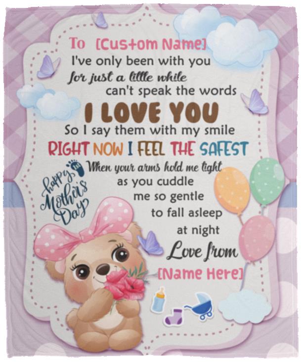 Personalized I've Only Been With You, White, Cozy Plush Fleece Blanket - 50x60 Personalized I've Only Been With You, White, Cozy Plush Fleece Blanket - 50x60