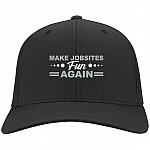 Make Jobsites Fun Again, Black, Twill Cap