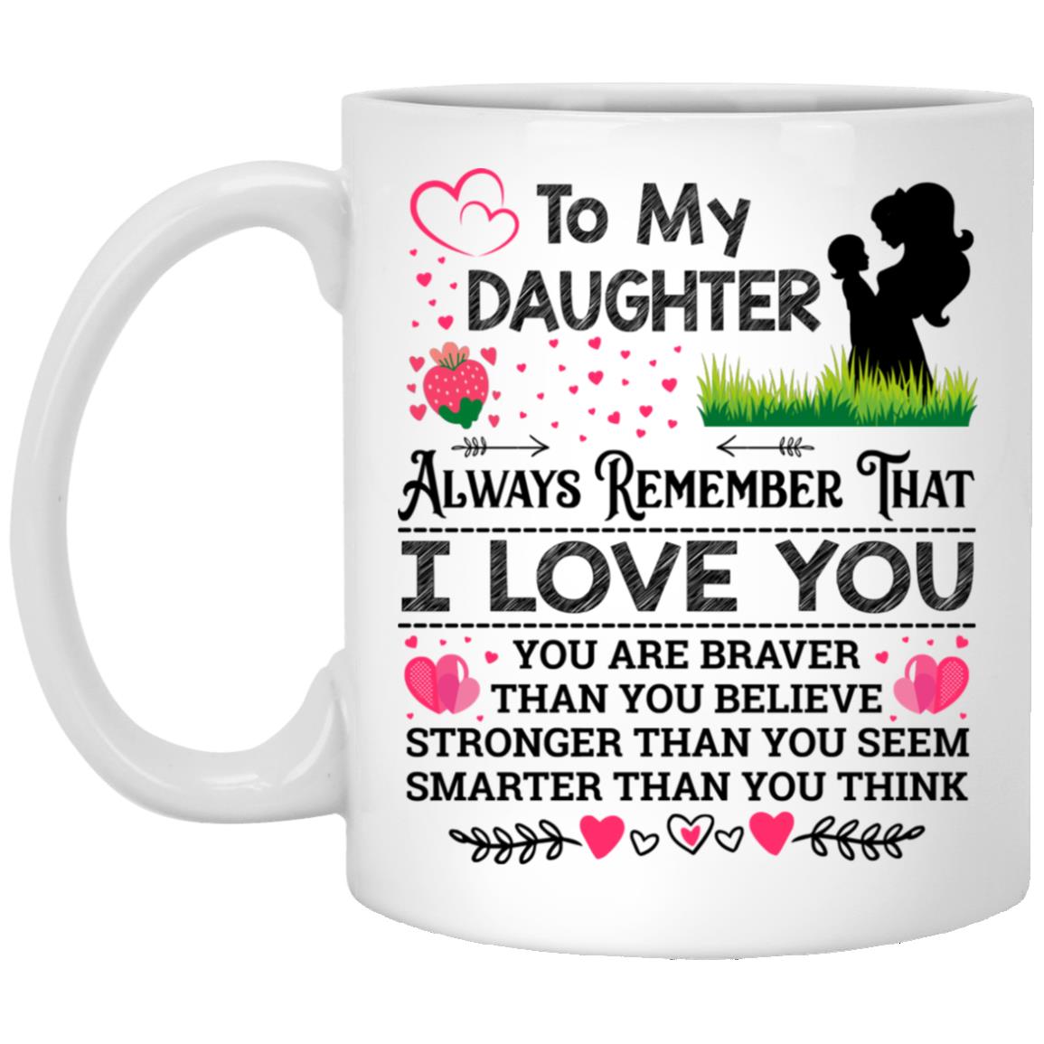 mom mug, White, 11 oz. White Mug