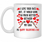 I love your face mug, White, 11 oz. White Mug