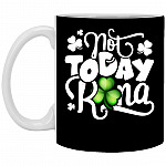 Rona Mug, Black, 11 oz. White Mug