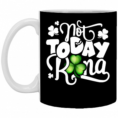 Rona Mug, Black, 11 oz. White Mug