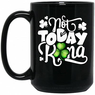 15 oz. Black Mug
