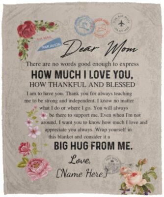 Personalized Love, White, Cozy Plush Fleece Blanket - 50x60