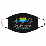 autism mask, Black, Cloth Face Cover – Medium/Large autism mask, Black, Cloth Face Cover – Medium/Large