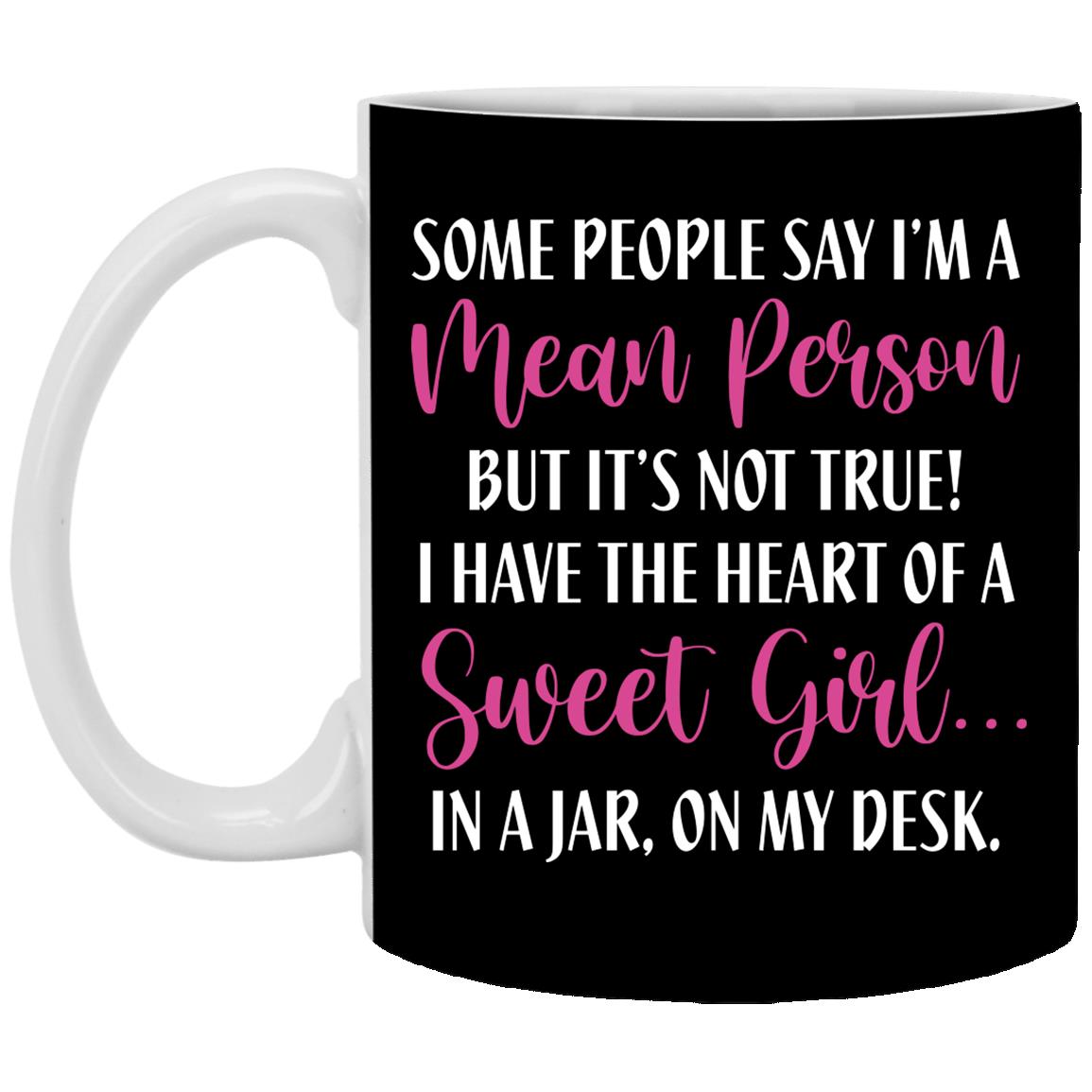 XP8434 11 oz. White Mug, Black, 11 oz. White Mug XP8434 11 oz. White Mug, Black, 11 oz. White Mug