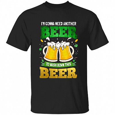yellow beer, Black, Unisex T-Shirt