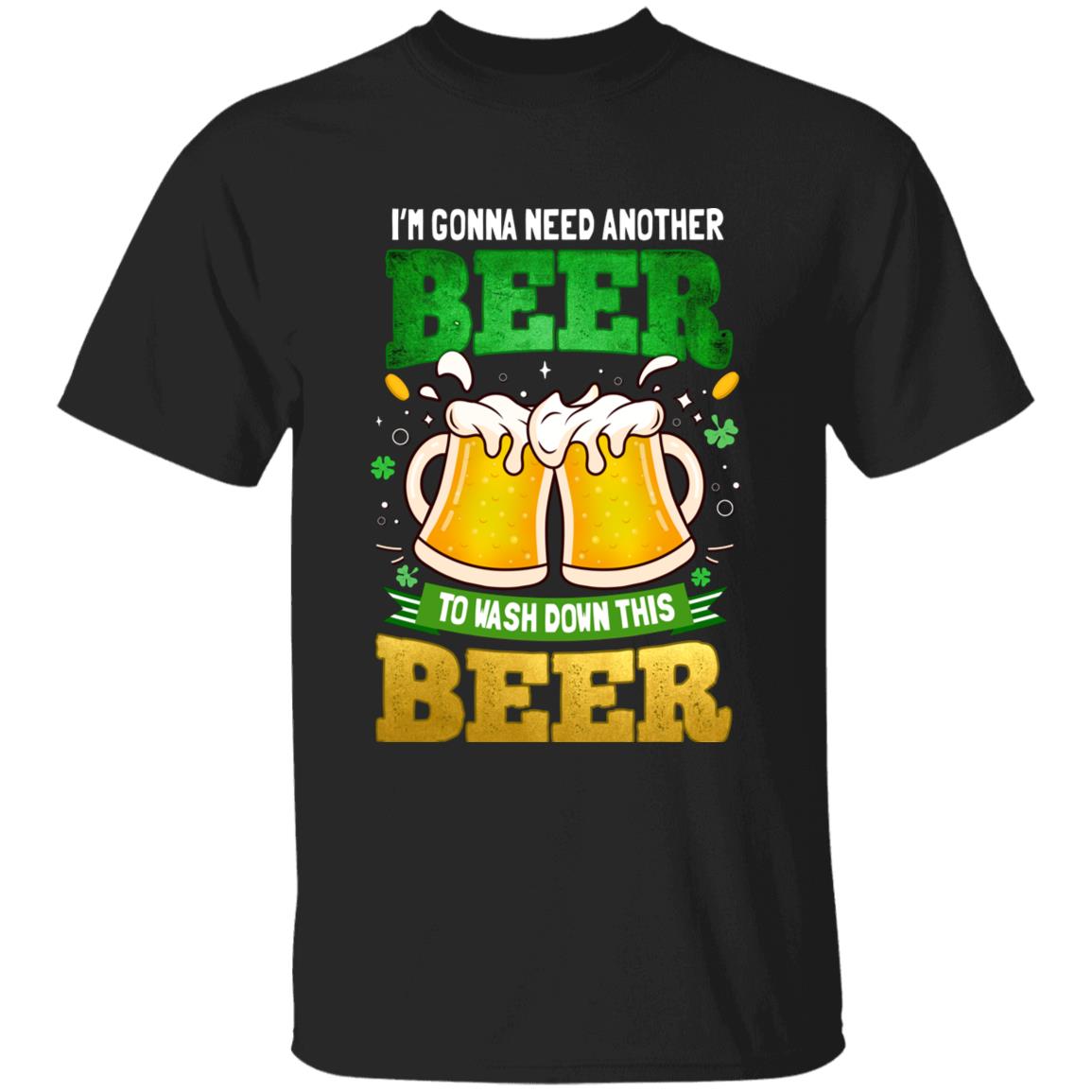 yellow beer, Black, Unisex T-Shirt