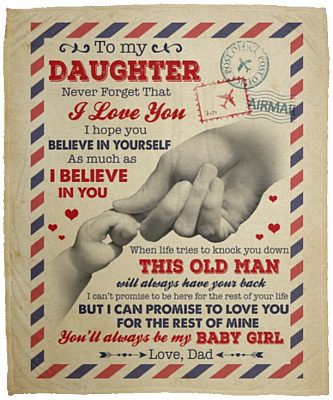 to mu daughter blanket, White, Cozy Plush Fleece Blanket - 50x60