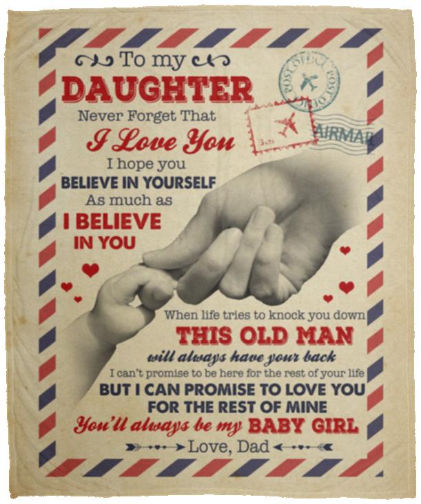 to mu daughter blanket, White, Cozy Plush Fleece Blanket - 50x60