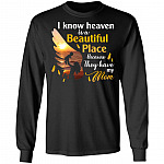 I Know Heaven Is A Long Sleeve, Black, Long Sleeve