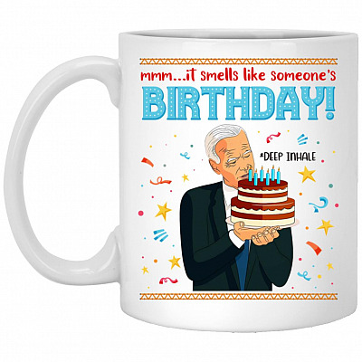 birthday mug, White, 11 oz. White Mug