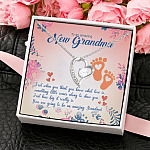 You Are Going to Be a Grandma Happy First Grandmother's Day Forever Love Pendant Necklace