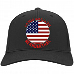 Proud Hat, Black, Twill Cap