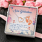 4KNG. New Grandma Interlocking Hearts Necklace 4