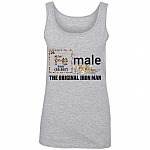 Female The Original Iron Strong Tank, Heather Grey, Ladies Tank Top