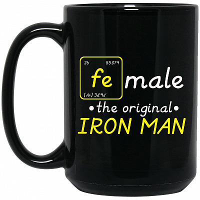 15 oz. Black Mug