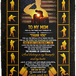 Soldiers blanket, White, Cozy Plush Fleece Blanket - 50x60