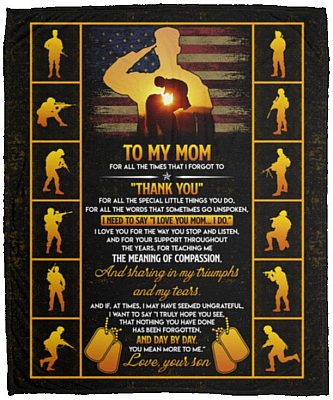 Soldiers blanket, White, Cozy Plush Fleece Blanket - 50x60