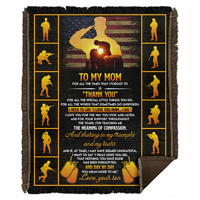 Woven Blanket - 50x60