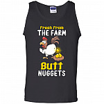 Fresh From The Farm, Black, Unisex Tank Top