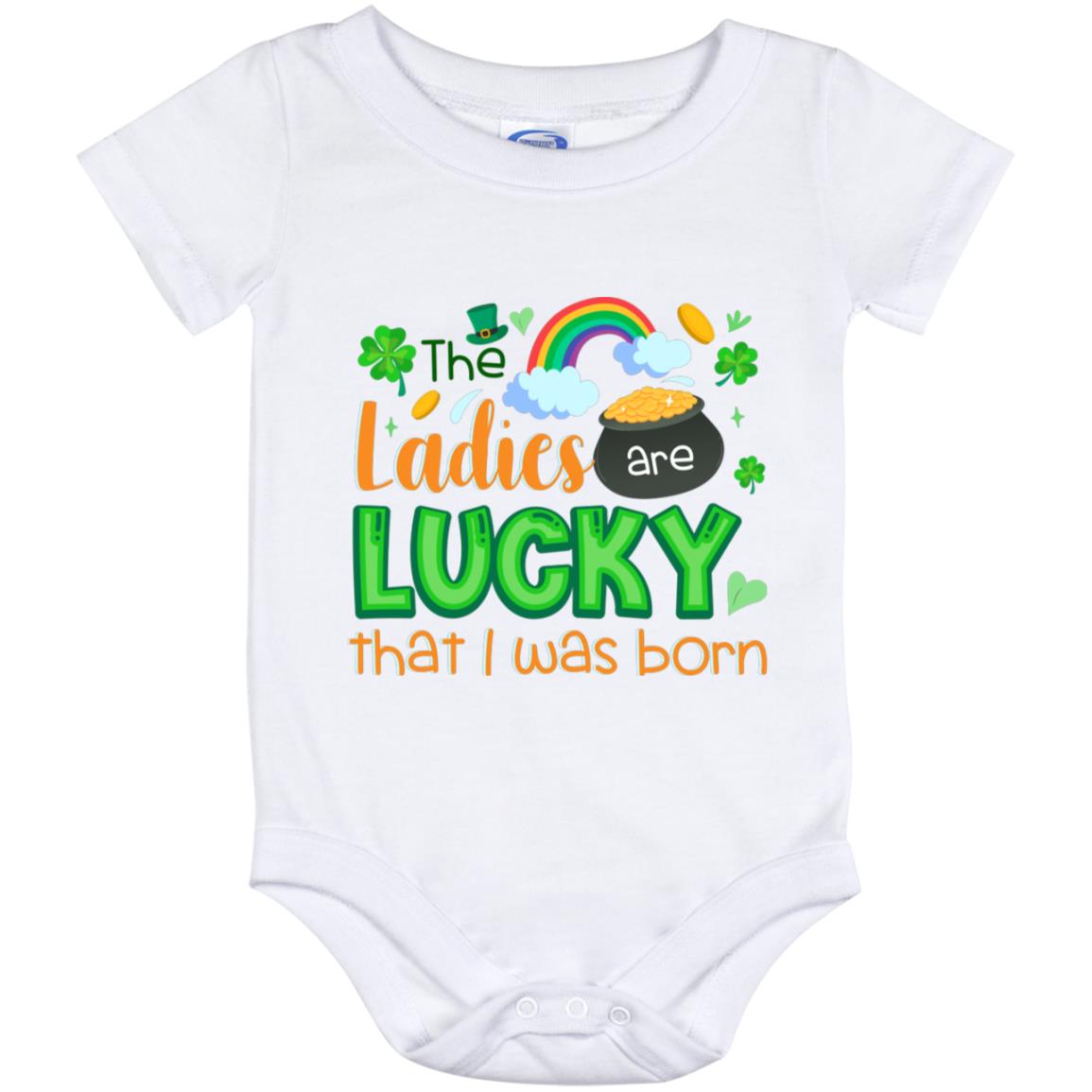 The Ladies Are, White, Baby Onesie - 12 Month