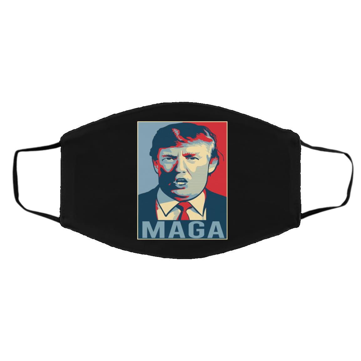 Donald Trump mask, Black, Cloth Face Cover – Medium/Large Donald Trump mask, Black, Cloth Face Cover – Medium/Large