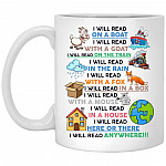 Read Mug, White, 11 oz. White Mug