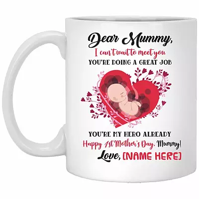 Personalized Mug, White, 11 oz. White Mug