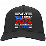 Save Trump Mask, Black, Twill Cap