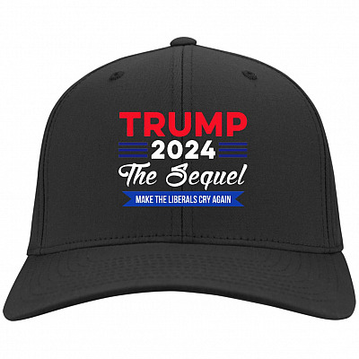 trump sequel hat, Black, Twill Cap