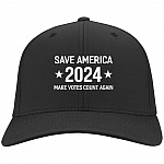 2024 Hat, Black, Twill Cap