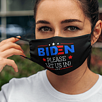 3P. Biden let in mask mk