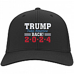 Trump Hat, Black, Twill Cap