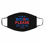 Biden Mask, Black, Cloth Face Cover – Medium/Large Biden Mask, Black, Cloth Face Cover – Medium/Large