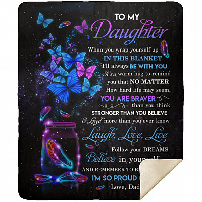 Premium Mink Sherpa Blanket - 50x60