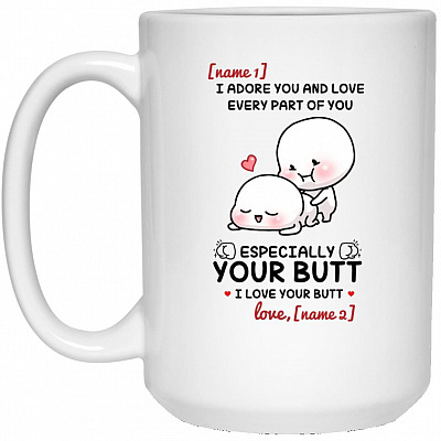 15 oz. White Mug