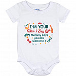 I'm Your Father, White, Baby Onesie - 12 Month