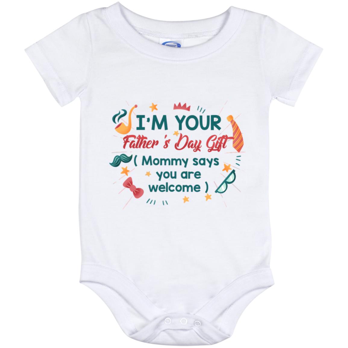 I'm Your Father, White, Baby Onesie - 12 Month