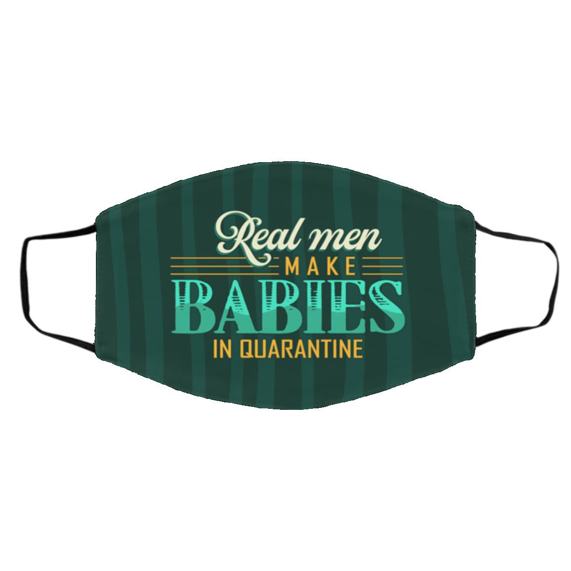 real men mask, Black, Cloth Face Cover – Medium/Large real men mask, Black, Cloth Face Cover – Medium/Large