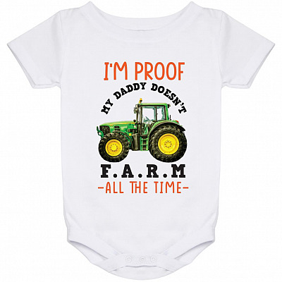 I'm Proof My, White, Baby Onesie - 24 Month