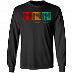 Up Shift Down Shift OOOH Shi..., Black, Long Sleeve