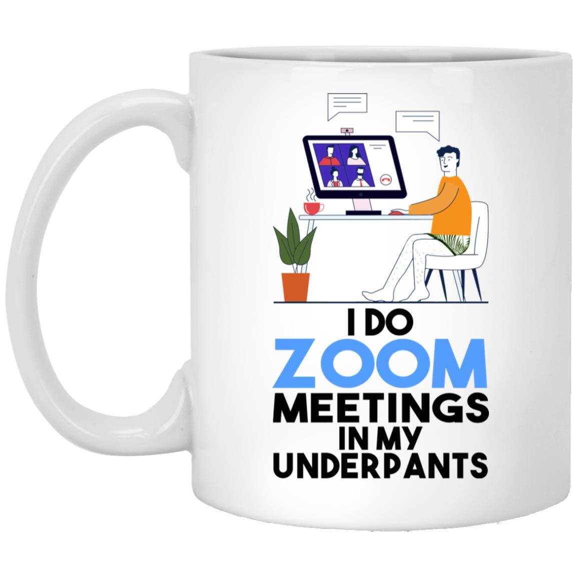 zoom mug, White, 11 oz. White Mug