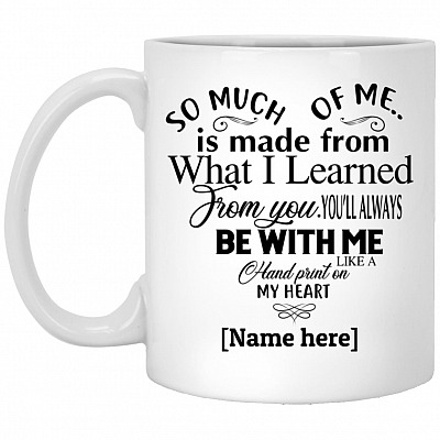 Personalized Mug, White, 11 oz. White Mug
