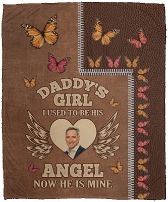 Custom Photo Blanket, White, Cozy Plush Fleece Blanket - 50x60